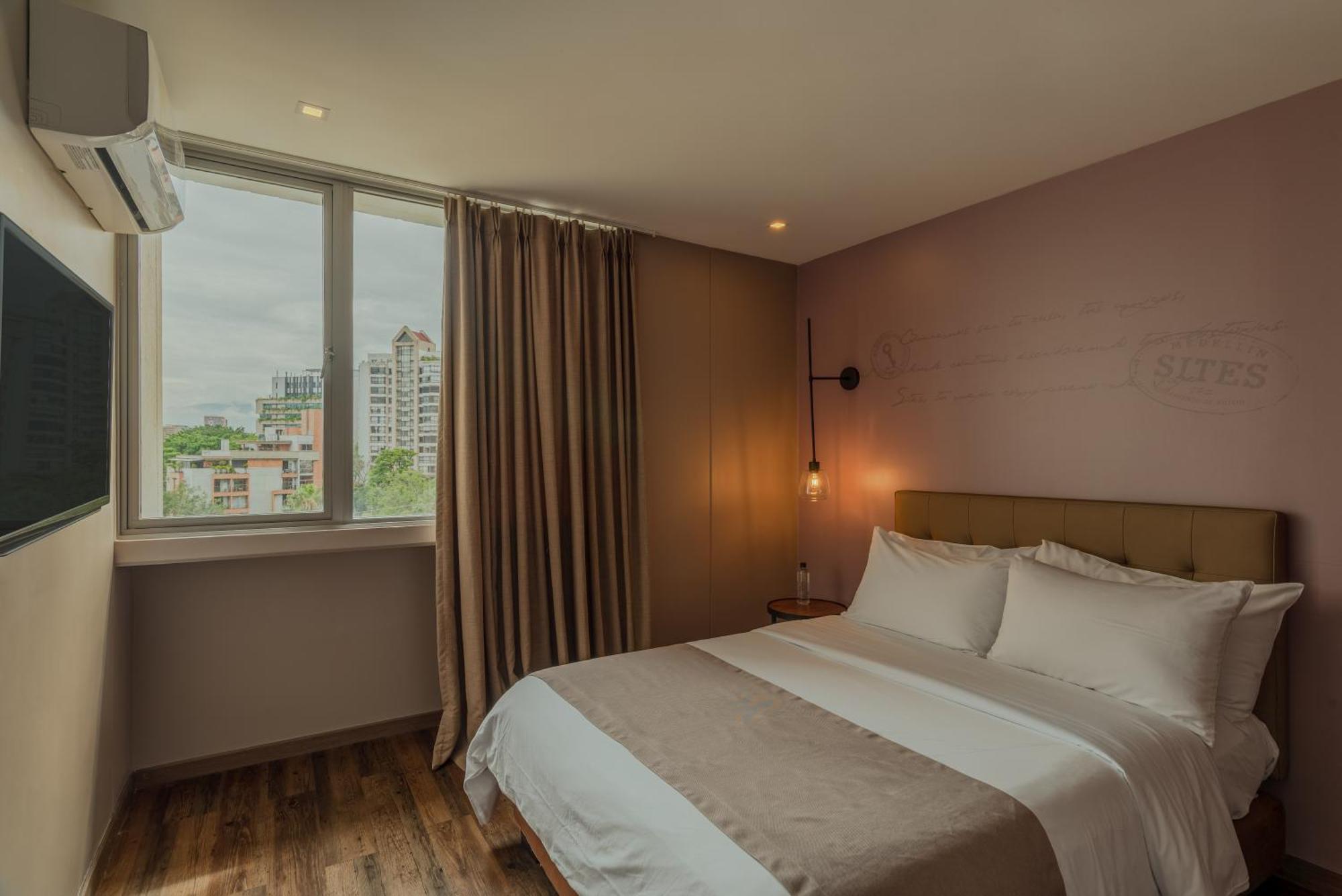 Sites Hotel Medellín Eksteriør billede A bedroom at the hotel