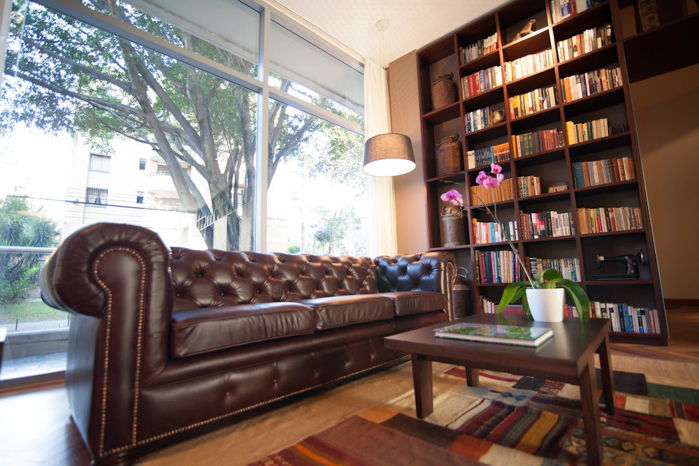 Sites Hotel Medellín Eksteriør billede A leather sofa