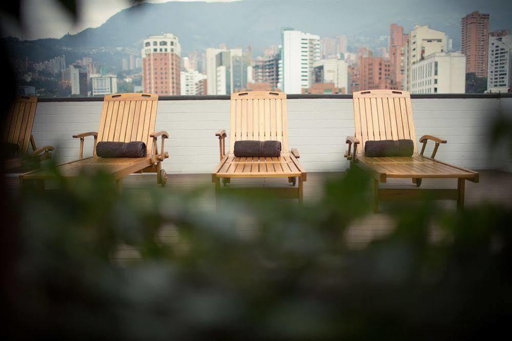 Sites Hotel Medellín Eksteriør billede View from the rooftop